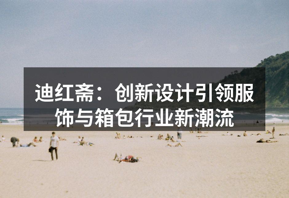 迪红斋最新系列箱包展示